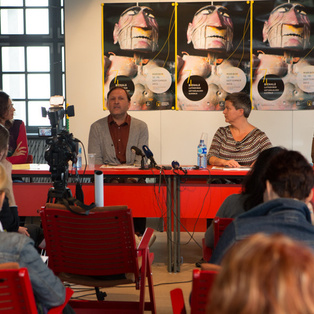 7. Biennial - Press Conference <em>Photo: Boštjan Lah</em>