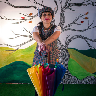 Jesen - interaktivna predstava za najmlajše <em>Foto: Boštjan Lah</em>