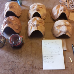 Delavnica izdelave usnjenih mask commedie dell'arte