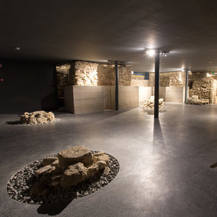 Exhibition grounds in the basement of the Minorite Church