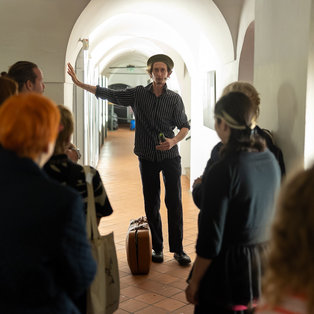 1. dan 13. bienala lutkovnih ustvarjalcev Slovenije <em>Foto: Boštjan Lah</em>