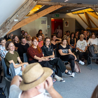 2nd day ob 13th Biennale <em>Photo: Boštjan Lah</em>