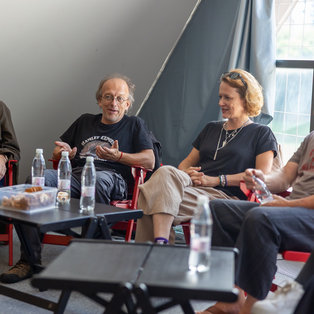 2nd day ob 13th Biennale <em>Photo: Boštjan Lah</em>