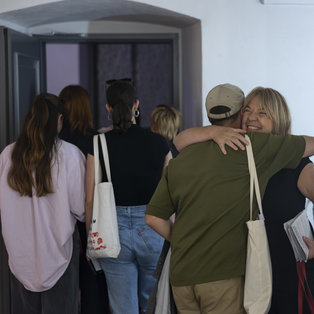 2nd day ob 13th Biennale <em>Photo: Boštjan Lah</em>