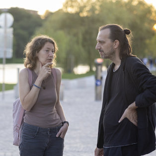 2nd day ob 13th Biennale <em>Photo: Boštjan Lah</em>