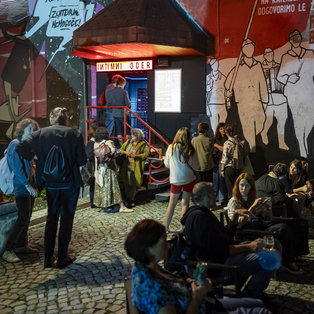2nd day ob 13th Biennale <em>Photo: Boštjan Lah</em>