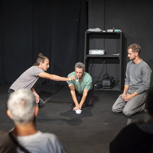 2nd day ob 13th Biennale <em>Photo: Boštjan Lah</em>