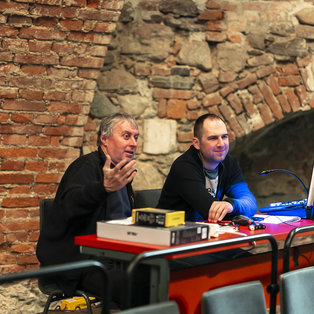 The Chest of Blue Poppies Press Conference <em>Photo: Boštjan Lah</em>