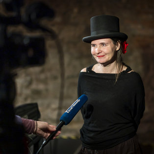 The Chest of Blue Poppies Press Conference <em>Photo: Boštjan Lah</em>