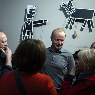 Midva, lutkarja <em>Foto: Boštjan Lah</em>