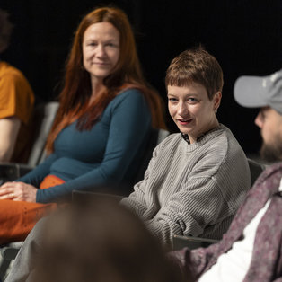 Novinarska konferenca Arhitekta bova! <em>Foto: Boštjan Lah</em>