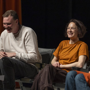 Novinarska konferenca Arhitekta bova! <em>Foto: Boštjan Lah</em>