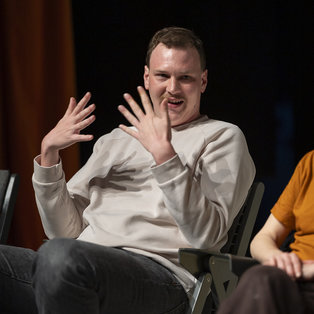 Novinarska konferenca Arhitekta bova! <em>Foto: Boštjan Lah</em>