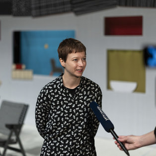 Novinarska konferenca Arhitekta bova! <em>Foto: Boštjan Lah</em>