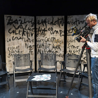 Press conference before the premiere of The Story of Colors  <em>Photo: Boštjan Lah</em>