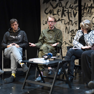 Press conference before the premiere of The Story of Colors  <em>Photo: Boštjan Lah</em>