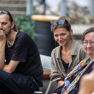 2nd day ob 13th Biennale <em>Photo: Boštjan Lah</em>