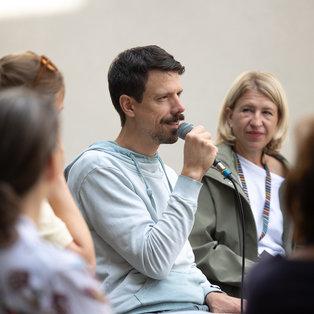 2nd day ob 13th Biennale <em>Photo: Boštjan Lah</em>