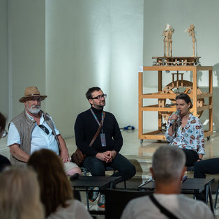 2nd day ob 13th Biennale <em>Photo: Boštjan Lah</em>
