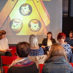 Novinarska konferenca pred 10. bienalom lutkovnih ustvarjalcev