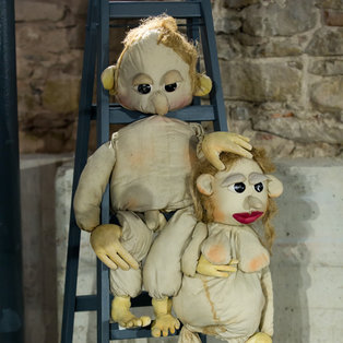 Opening of an exhibition of puppets and sketches  Breda Varl <em>Photo: Boštjan Lah</em>