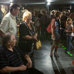 Opening of an exhibition of puppets and sketches  Breda Varl <em>Photo: Boštjan Lah</em>