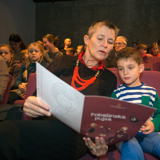 Premiere of The Naughty Pigs <em>Photo: Boštjan Lah</em>