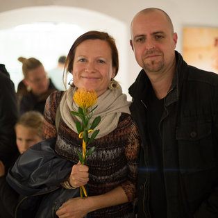 Premiere of The Naughty Pigs <em>Photo: Boštjan Lah</em>