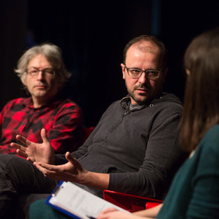 Ponočnjaki - novinarska konferenca <em>Foto: Boštjan Lah</em>