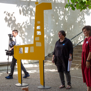 Press Conference before 30th Summer Puppet Pier <em>Photo: Boštjan Lah</em>