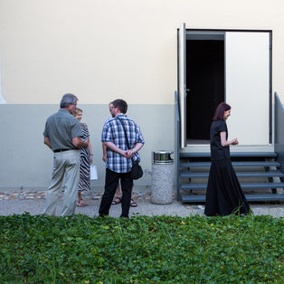 Opening of the Exhebitions: Dar and EkstremnoSlovensko <em>Photo: Boštjan Lah</em>