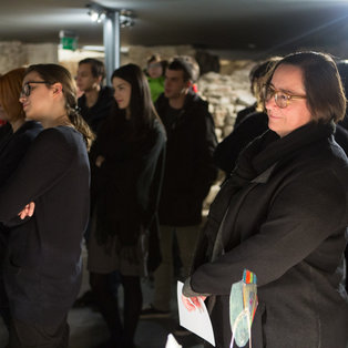  Opening of an exhibition of Sabina Šinko <em>Photo: Boštjan Lah</em>