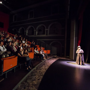 Public rehersal and conversation about the performance Dream of a Star <em>Photo: Boštjan Lah</em>