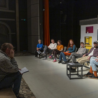 Novinarska konferenca Arhitekta bova! <em>Foto: Boštjan Lah</em>