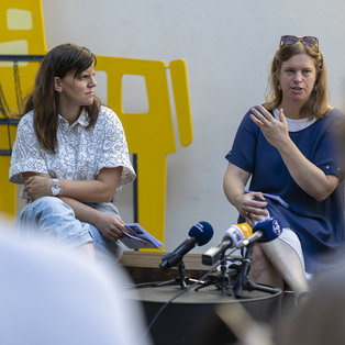 Novinarska pred festivalom 37. PLP <em>Foto: Boštjan Lah</em>