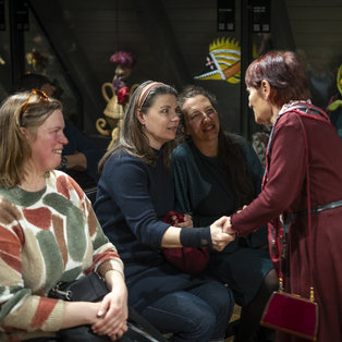 Midva, lutkarja <em>Foto: Boštjan Lah</em>