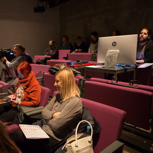 Čarovnik barv - novinarska konferenca <em>Foto: Boštjan Lah</em>