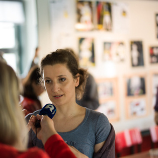 Cyrano - novinarska konferenca <em>Foto: Boštjan Lah</em>