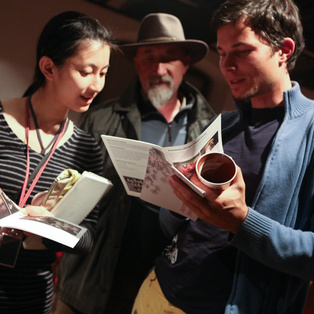 Japanese Puppet Theatre - Lecture <em>Photo: Boštjan Lah</em>