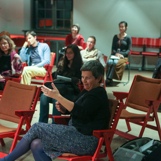 Japanese Puppet Theatre - Lecture <em>Photo: Boštjan Lah</em>