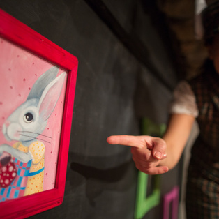 Autumn - Interactive performance for our youngest visitors <em>Photo: Boštjan Lah</em>