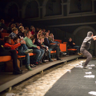 What if ... - Public rehearsal and discussion <em>Photo: Boštjan Lah</em>