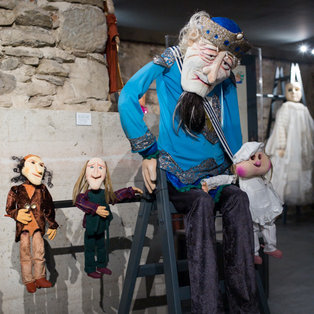 Opening of an exhibition of puppets and sketches  Breda Varl <em>Photo: Boštjan Lah</em>