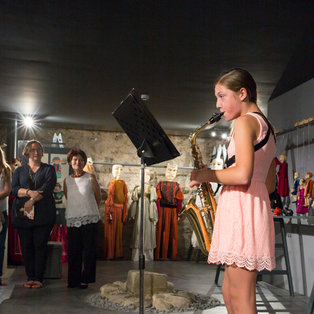 Opening of an exhibition of puppets and sketches  Breda Varl <em>Photo: Boštjan Lah</em>