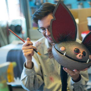 Bat Kazimir - Puppet Workshop <em>Photo: Boštjan Lah</em>