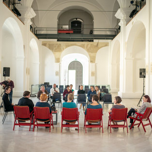 Sprehod skozi čas - novinarska konferenca <em>Foto: Boštjan Lah</em>