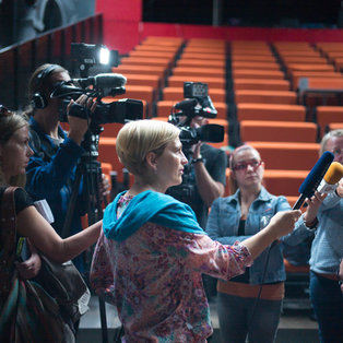Press Conference Dream of a Star <em>Photo: Boštjan Lah</em>