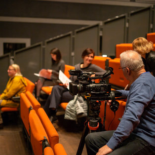 Zlatolaska in trije medvedi - novinarska konferenca <em>Foto: Boštjan Lah</em>