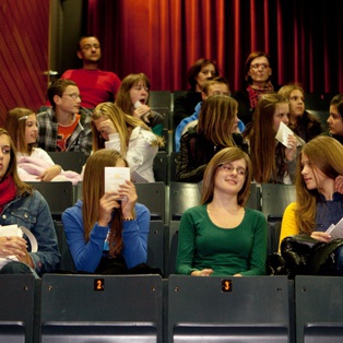 Pinocchio at the Gymnasium <em>Photo: Boštjan Lah</em>