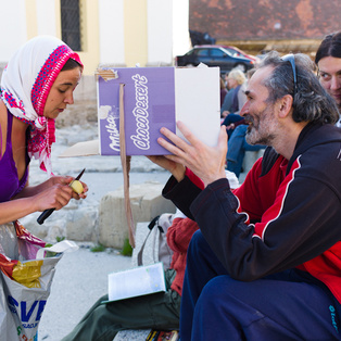 Puppet Occupation: Stories on Kilos <em>Photo: Boštjan Lah</em>